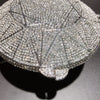 Luxy Moon Diamond Full Rhinestone Clutch Shiny Banquet Purse