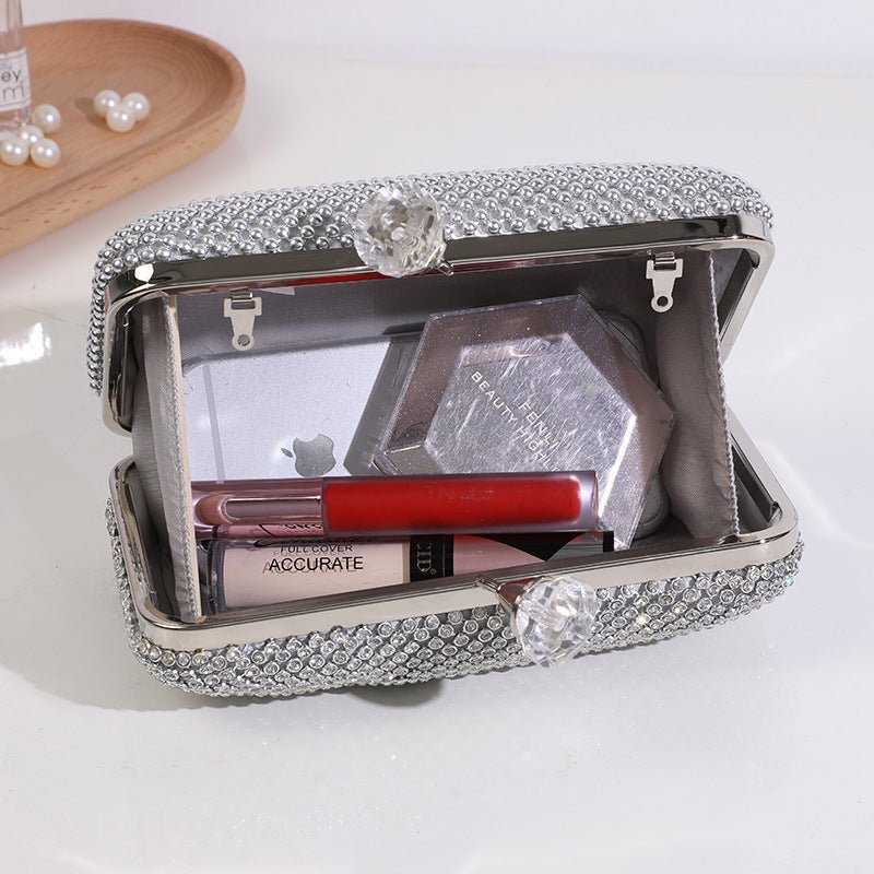 Luxy Moon Diamond Snap Bright Party Handbags
