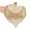 Luxy Moon Dimaond Rhinestone Evening Bags and Clutches with Tassel
