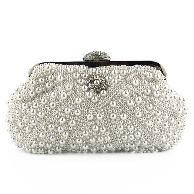 Luxy Moon Elegant Pearl Evening Handbags