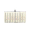 Luxy Moon Elegant Square Sequined Pearl Evening Party Clutch