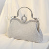 Luxy Moon Exquisite Diamond-encrusted Evening Bag with Handle