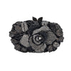 Luxy Moon Exquisite Rhinestone Clutch Flower Purse For Wedding