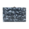 Luxy Moon Fashion Marble Pattern Acrylic Evening Clutch Bags
