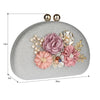 Luxy Moon Flower Clutch Lady's Hand Bag Party Wedding Purse