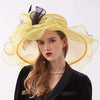 Luxy Moon Flower Summer Ladies Elegant Derby Hats