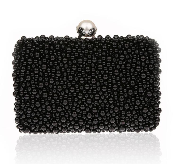 Luxy Moon Full Pearls Evening Bags Day Clutches