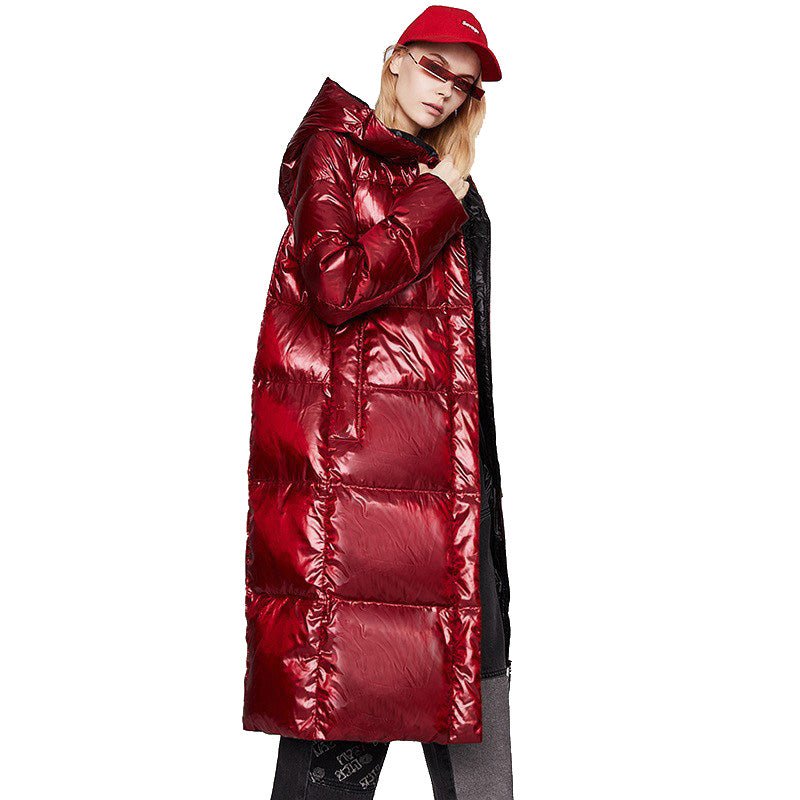 Luxy Moon Long Winter Reflective Puffer Coats For Women