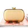 Luxy Moon Metal Hollow PU Leather Party Purse and Handbag Wedding Clutches