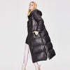 Luxy Moon Puffer Quilted Long Coat Womens