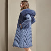 Luxy Moon Real Fox Fur Hood Puffer Coats For Women