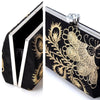 Luxy Moon Retro Embroidery Evening Clutch Bag Party Purse