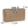 Luxy Moon Rhinestone Evening Bags Luxury Diamond Butterfly Clutches