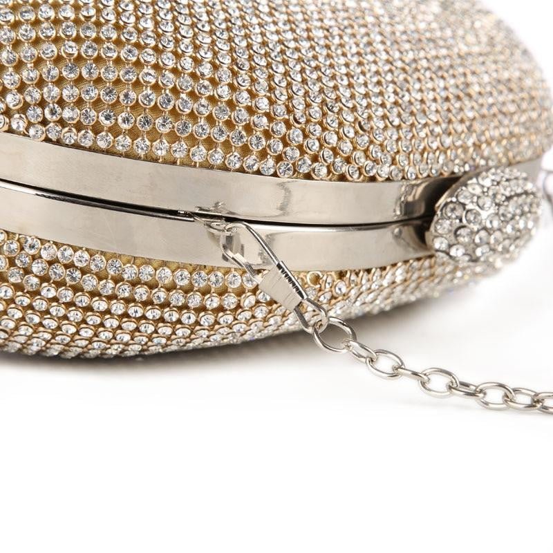 Luxy Moon Rhinestone Evening Bags Luxury Diamond Clutches