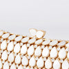 Luxy Moon Shell Gold Clutch Purse for Wedding Guest