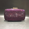 Luxy Moon Sparkling Large Evening Pure Color Purse