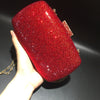 Luxy Moon Sparkling Large Evening Pure Color Purse