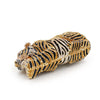Luxy Moon Tiger Sparkling Evening Clutch Bags with Chain