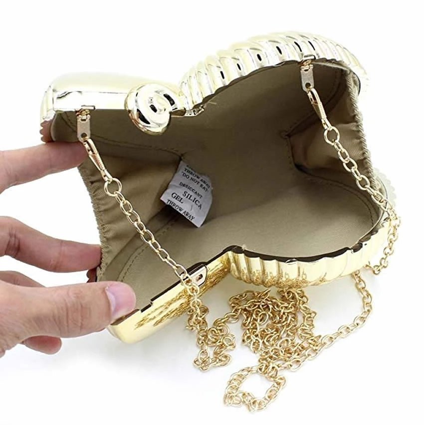 Acrylic Crossbody Bag Summer Conch Evening Bag