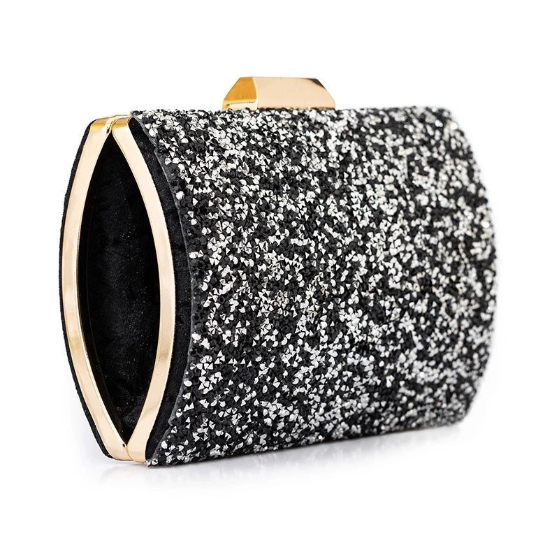 Luxy Moon Wedding Clutch Purse Sequin Evening Bag Party Handbag