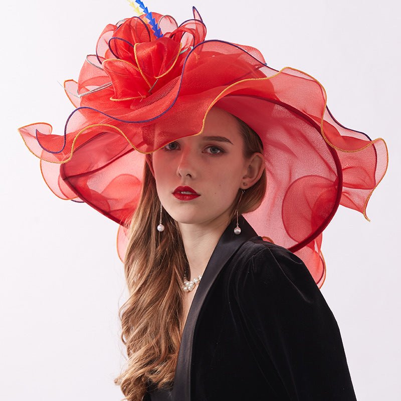 Luxy Moon Wide Brim Floppy Derby Hat for Women