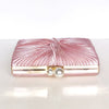 Luxy Moon Women Pink Clutch Purse Lady Chain Shoulder Bag For Party