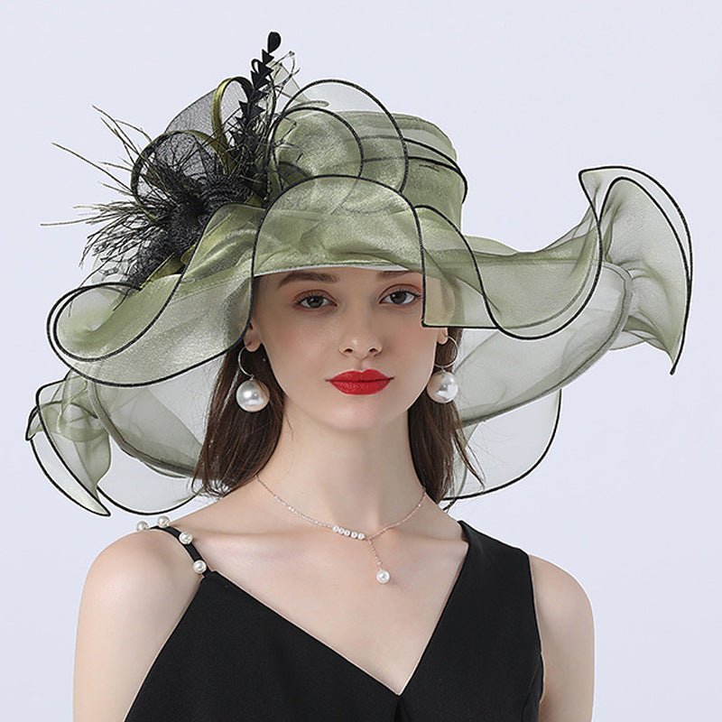 Luxy Moon Women's Derby Fascinator Cap Tea Party Hat