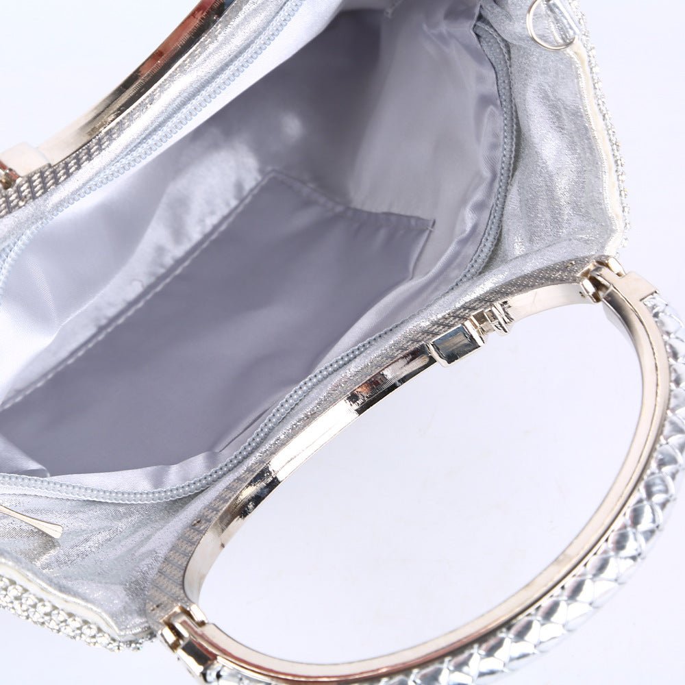 Luxy Moon Women's Handbag Rhinestone Evening Bags Wedding Clutch Purse